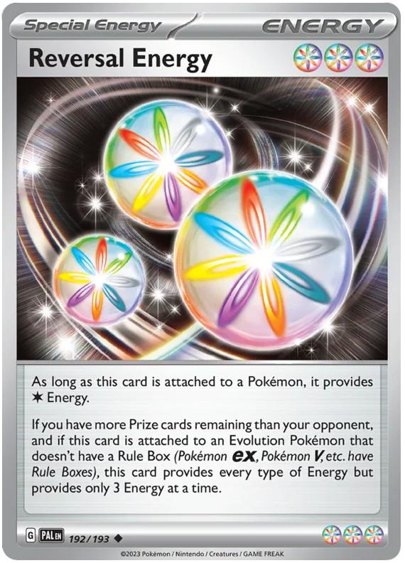 Reversal Energy special energy card tcg